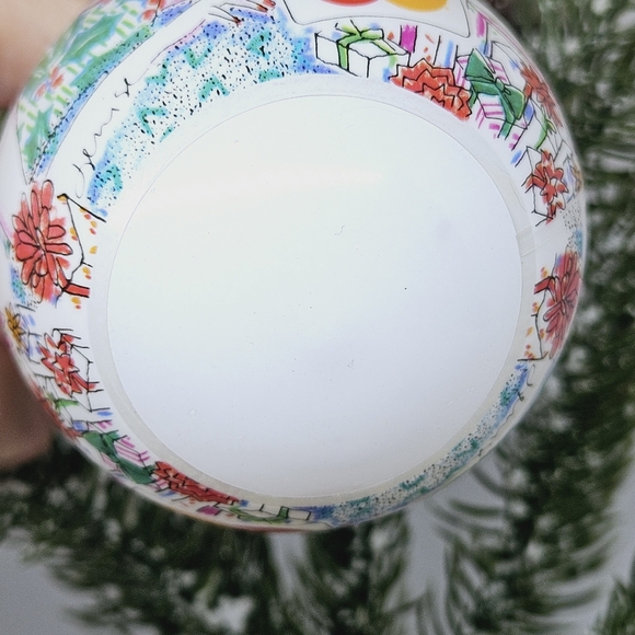 Hallmark - Vintage MasterCard Glass Ornament 1992 - Picture 6 of 13